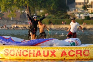 Pál Takáts celebrating after landing a successful ground spiral in one of the battles in 2011. Pál Takáts celebrating after landing a successful ground spiral in one of the battles in 2011.
