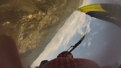 Paragliding NEPAL 2016 - SAT, Dynamic Full Stall, Misty Flip - Niviuk F-Gravity2 20m