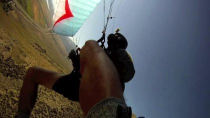 Speed Flying and Paragliding around the Mammoth Lakes area- July 2012