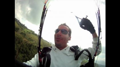 One day at the beautiful flying site in Bucaramanga.