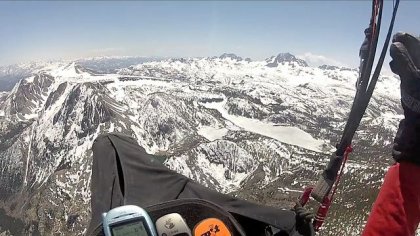 Spring 2013 with the Sierra Pilots! Paragliding and Speedflying over the high peaks