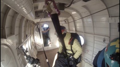 Jumping out of a plane with Paraglider 4000m