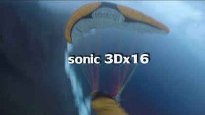 Sol Sonic 3Dx 16 sqm acro glider