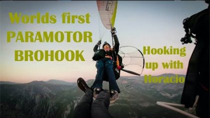 WORLD´S FIRST TWISTED PARAMOTOR BROHOOK with HORACIO LLORENS