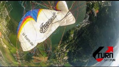 mistakes in my backout , acro paragliding, season 2016