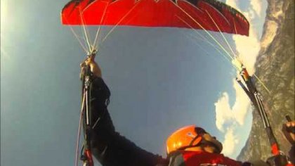 acro paragliding,brad boughen.olu-deniz. my first flights back after my accident in august 2010