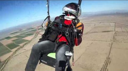 Paraglider Tailslide