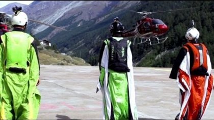 Swiss AC Team - Wingsuit flying with the Sony Action Cam