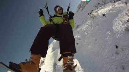 Grand montets speedriding