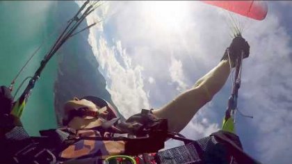Acro paragliding training Summer 2017