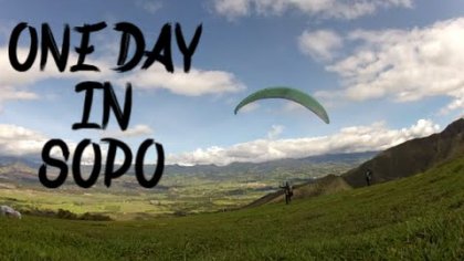 ONE DAY IN SOPO, COLOMBIA ACRO PARAGLIDING.