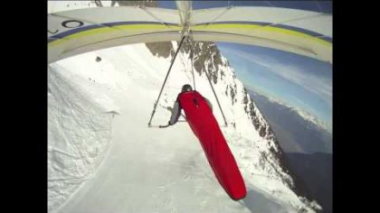 Winter Hang gliding