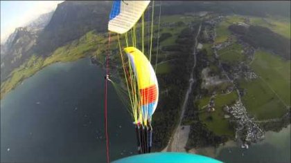 Paragliding Airshow @ Scaleria Air Challenge 2013, Helidrop