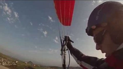 Ground Spiral paragliding