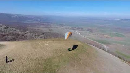 Drone chasing paraglider — Gradient Freestyle shoot by Dji Phantom3
