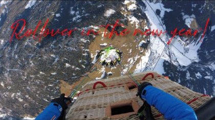 Rollover in the new year - Gutibrothers at the Balloonfestival 2023 - Toblach