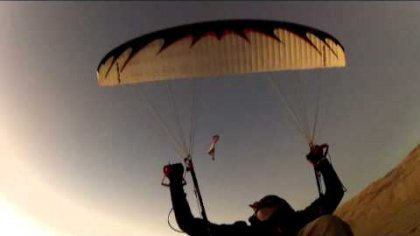 Deployment Drop From Solo Paraglider