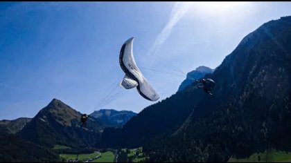 Art of Synchro Flying - FPV Acro Paragliding tricks