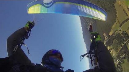paragliding wingovers freestyle 3