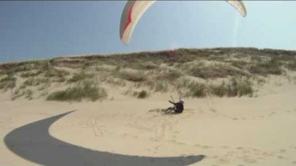 Competition gliders dune soaring