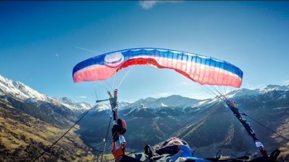 First helico + Dynamic full stall and SAT / Acro paragliding